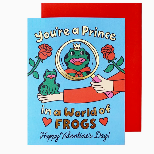 Frog Prince Valentine's Day