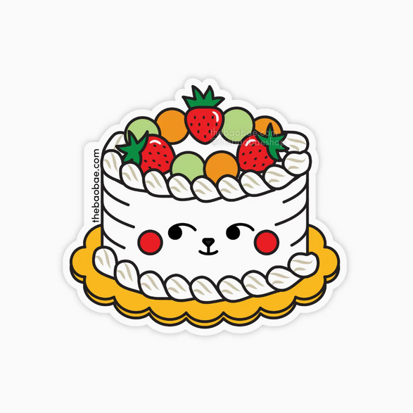 Fruit Cake Sticker