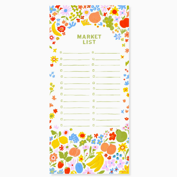 Fruit Market Notepad