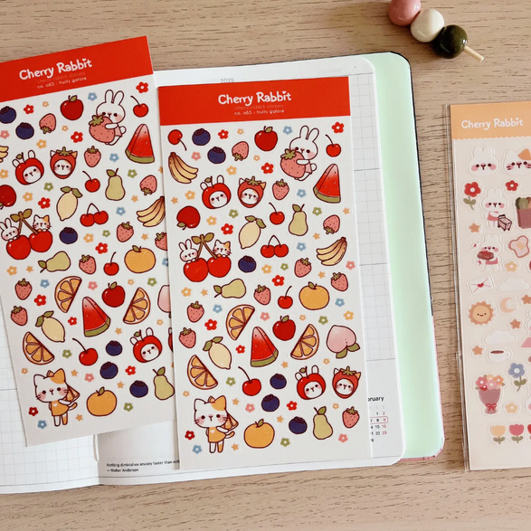 Fruits Sticker Sheet