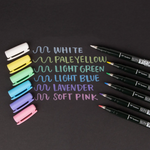 Fudenosuke Pastel Brush Pen - Set of 6