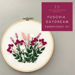 Embroidery Kit: Fuschia Daydream