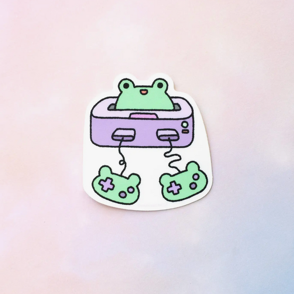 Game Frog Sticker