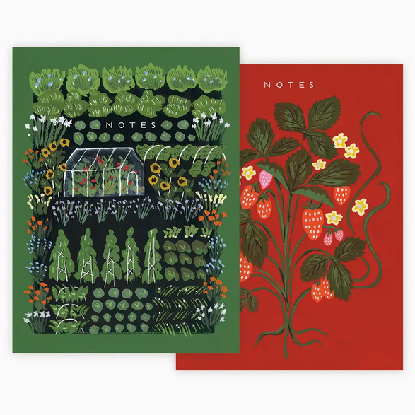 Garden Greenhouse Notebook - Set of 2