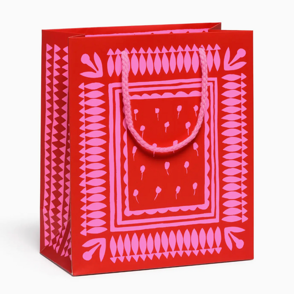 Neon Geometric Gift Bag