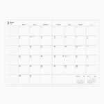 2026 Weekly Planner - Yellow Gingham