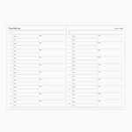 2026 Weekly Planner - Yellow Gingham