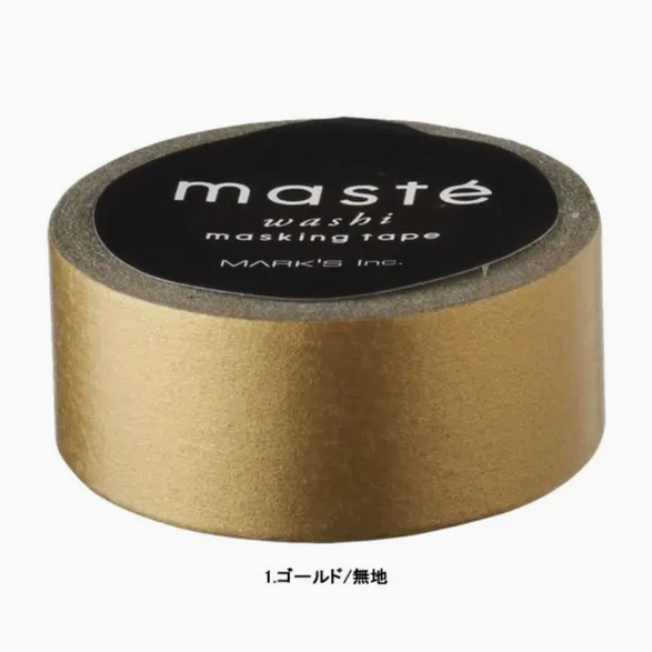 Gold Maste Washi Tape (15mm)