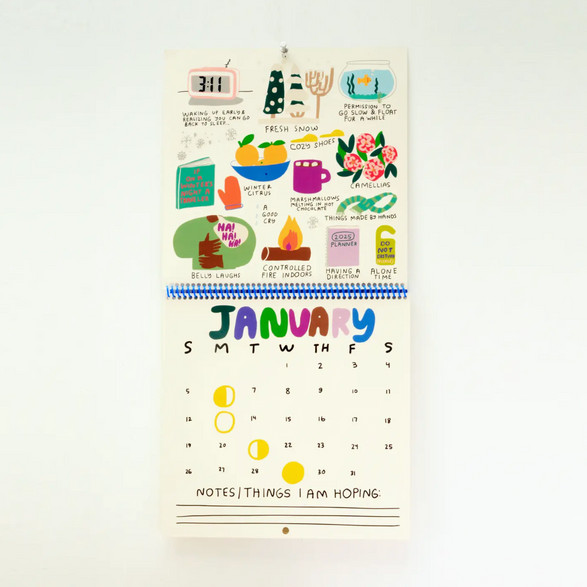 2025 Good Things Wall Calendar