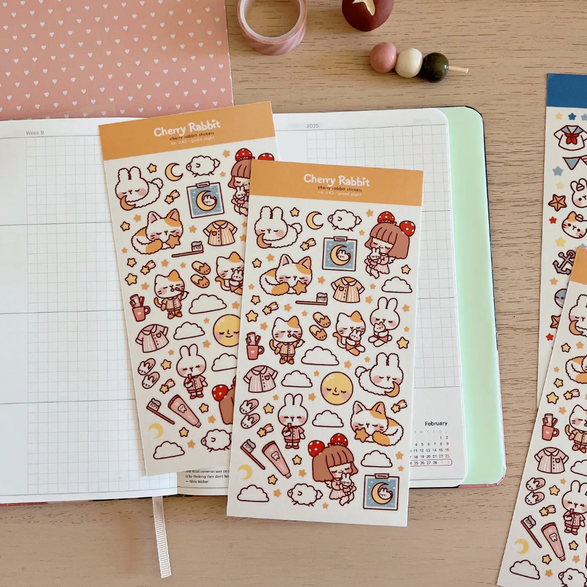 Good Night Sticker Sheet