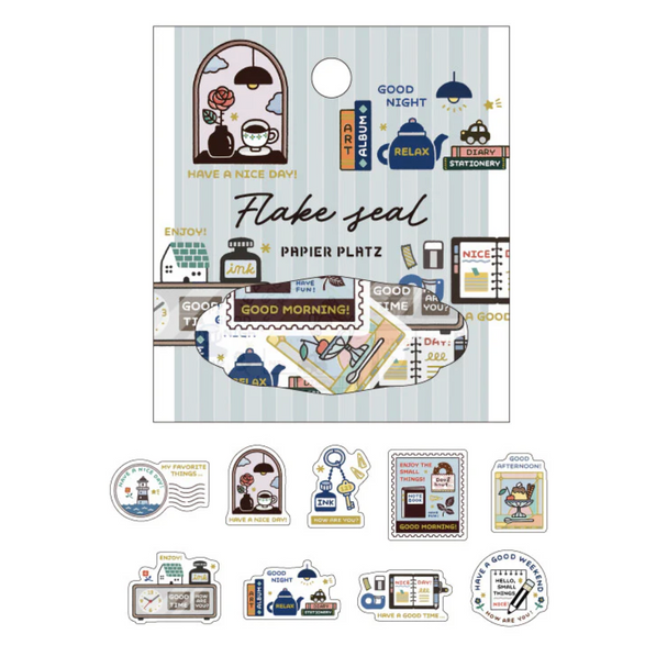Good Night Sticker Flake Set