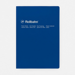 A5 Graph Rollbahn Notebook: Blue