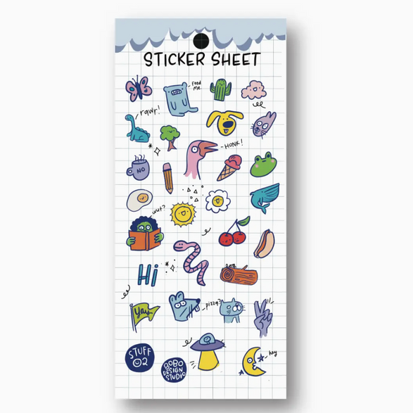 Stuff 02 Planner Sticker Sheet