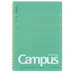 Lined Notebook: Green Kokuyo Soft Ring (A5)