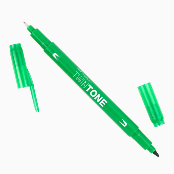 Twin Tone Dual Tip Marker Pen - 28 color options