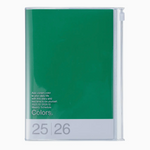 2026 Weekly Colors Planner - Green