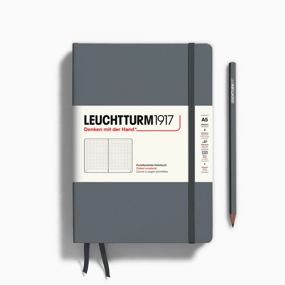 Leuchtturm Dot Notebook: Grey (A5)