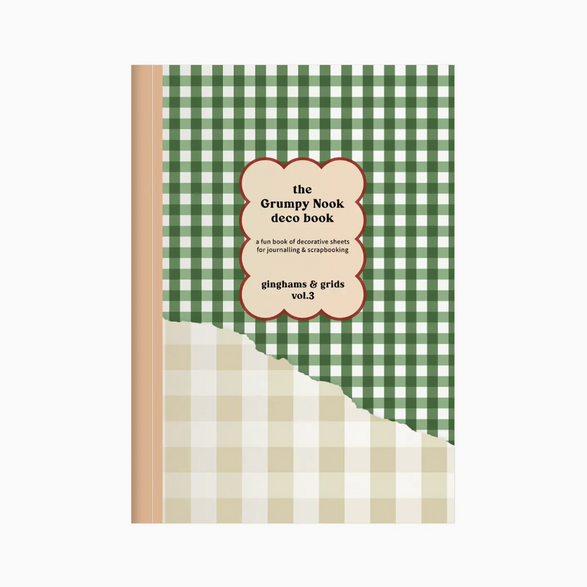 The Grumpy Nook Deco Book: Gingham + Grids - Volume 3