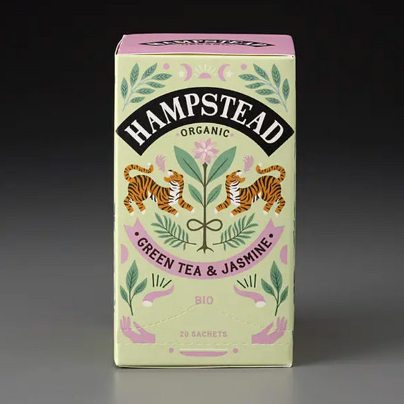 Hampstead Organic Green Tea & Jasmine Tea Set