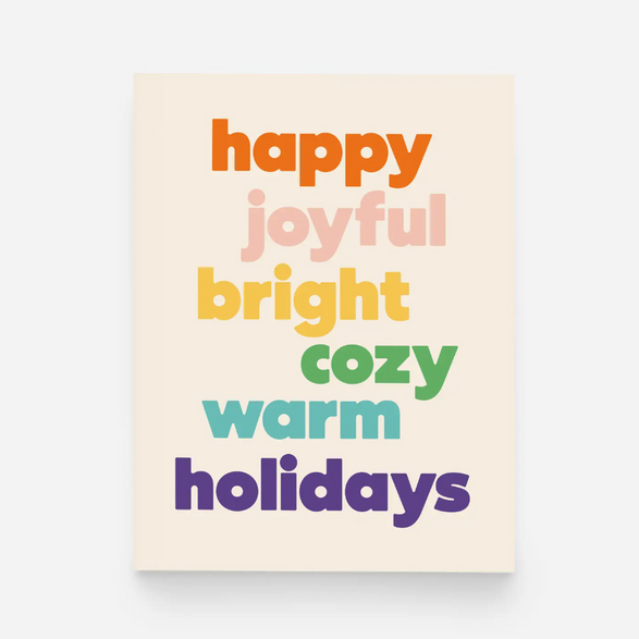 Happy Joyful Bright Holidays