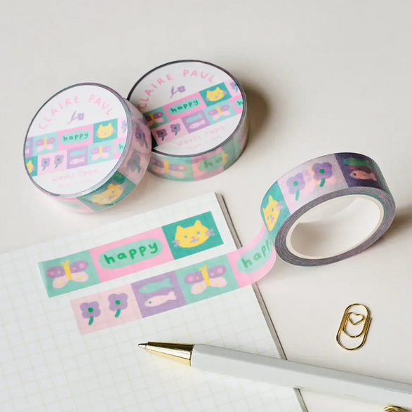 Happy Charms Washi Tape (15mm)
