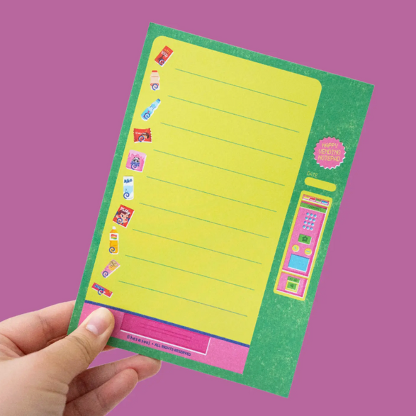 Happy Vending Notepad