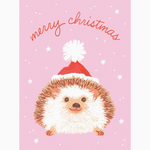 Hedgehog Santa