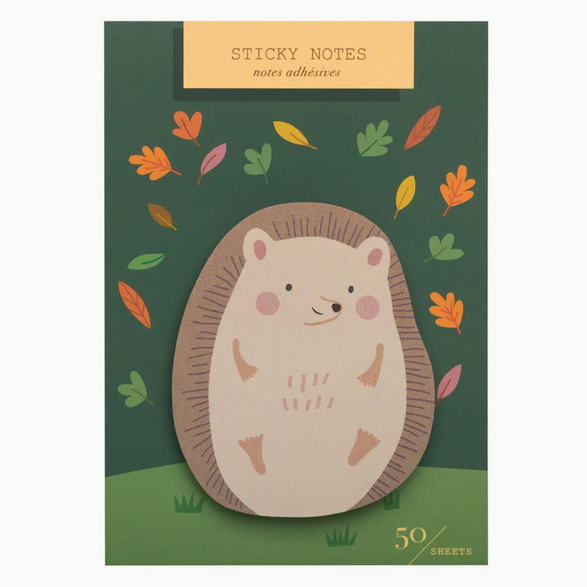 Hedgehog Sticky Notes