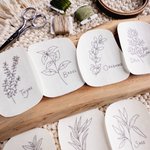 Herb Embroidery Design Pack