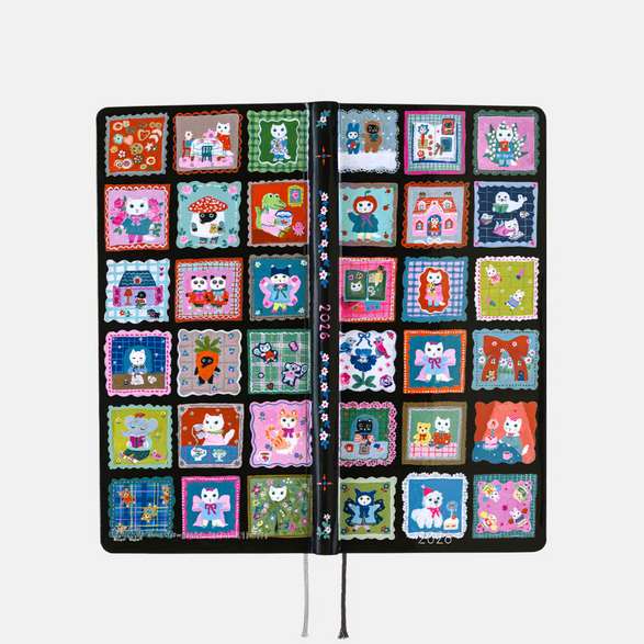 Pre-Order 2026 Hobonichi Techo Weeks Planner: Yumi Kitagishi | White Cat's Daily Life