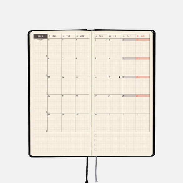 Pre-Order 2026 Hobonichi Techo Weeks Planner: Yumi Kitagishi | White Cat's Daily Life
