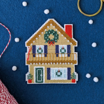 Cross Stitch Kit: Holiday Chalet