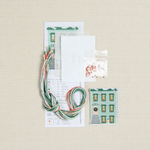 Cross Stitch Kit: Holiday Townhouse
