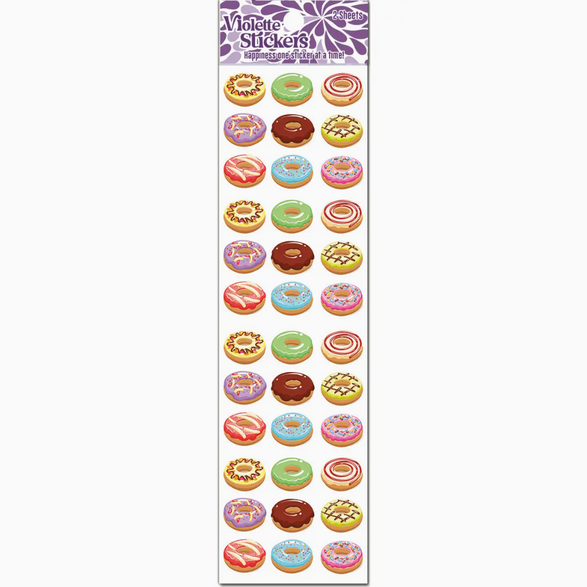 Holo Donuts Sticker Sheet