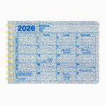 2026 Mini Notebook Calendar - Holographic