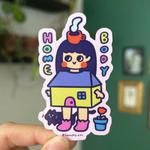 Homebody Sticker