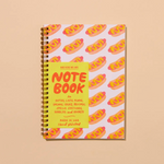 Lined Notebook: Hot Dogs