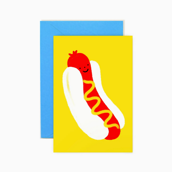 Hot Dog Mini Card