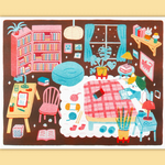 11x14 Art Print: I Love My Room