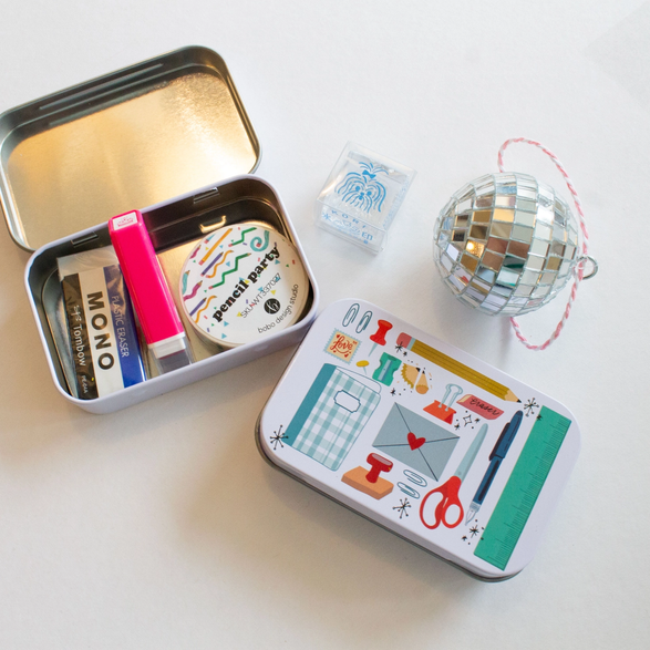 Stationery Lover - Stationery Trinket Tin