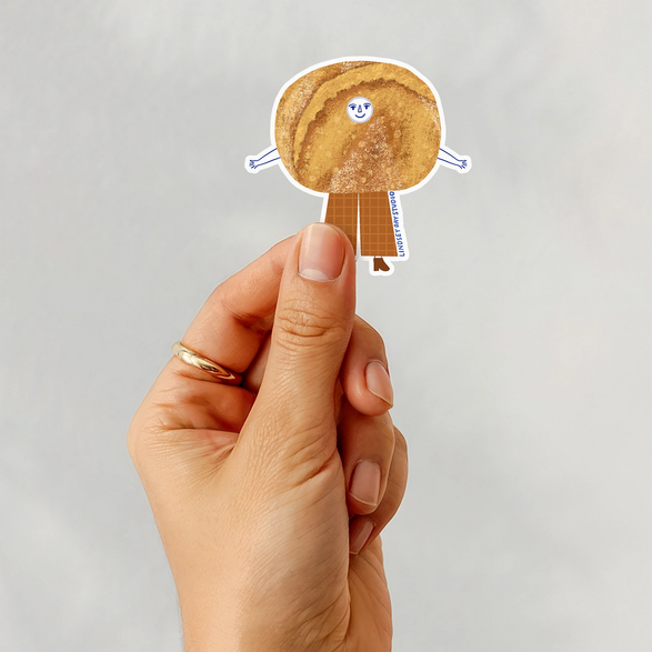 Sourdough Friend Sticker