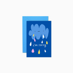 I'm Sorry Cloud Mini Card