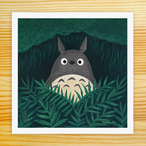 5x5 Art Print: In A Forest Somewhere