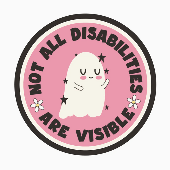 Invisible Disabilities Sticker
