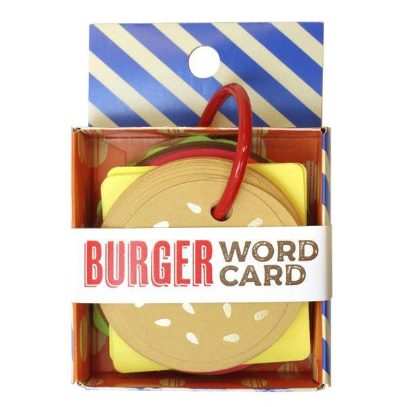 Hamburger Vocabulary Book