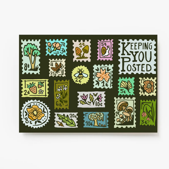 Keeping You Posted Postcard