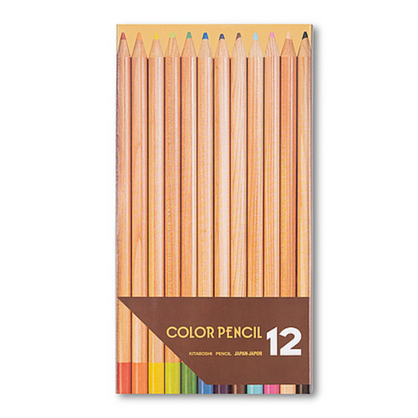 Kita-Boshi Colored Pencil - Set of 12