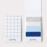 Kitta Tab Washi Stickers (4 designs) - Blues