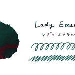 Teranishi Japanese Fountain Pen Ink (40ml) - Lady Emerald