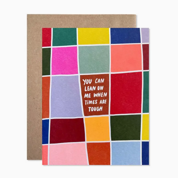 Lean on Me Color Blocks